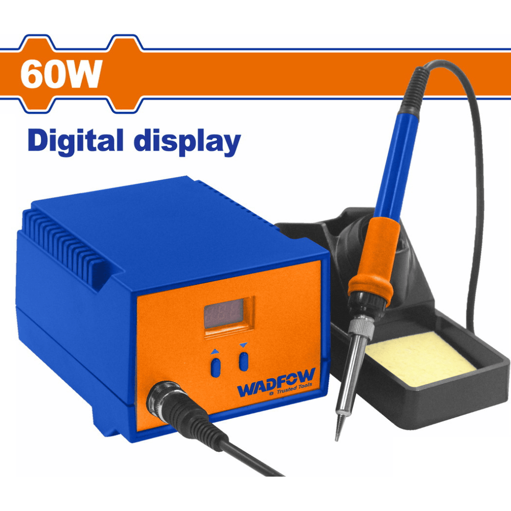 Wadfow Specialty Power Tool Wadfow 60W Soldering Station With Digital Display - WEL8506