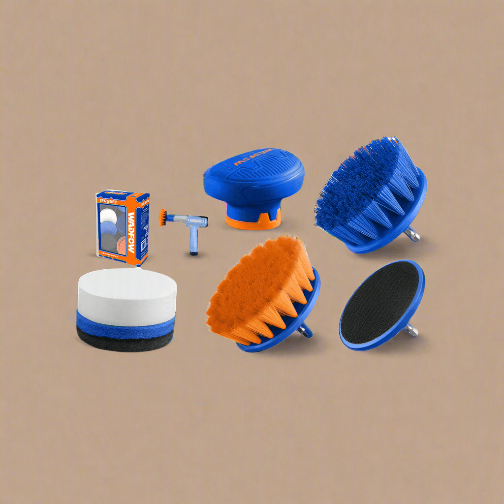 Wadfow Cleaning Equipment Accessories Wadfow 7 Pieces Cleaning Brush Set - WND5402