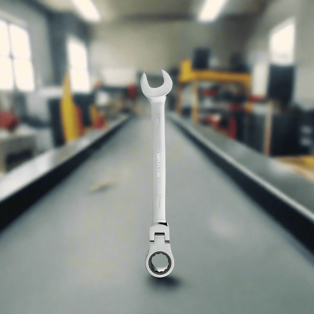 Wadfow Wrenches Wadfow 7 Pieces Flexible Ratchet Spanner Set 8-19mm - WSP5207