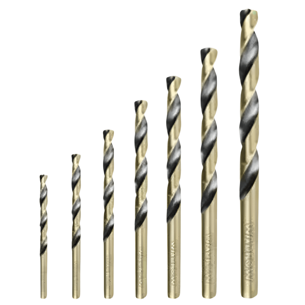 Wadfow Drill Bits Wadfow 7 Pieces HSS Twist Drill Bits Set - WTD3K01