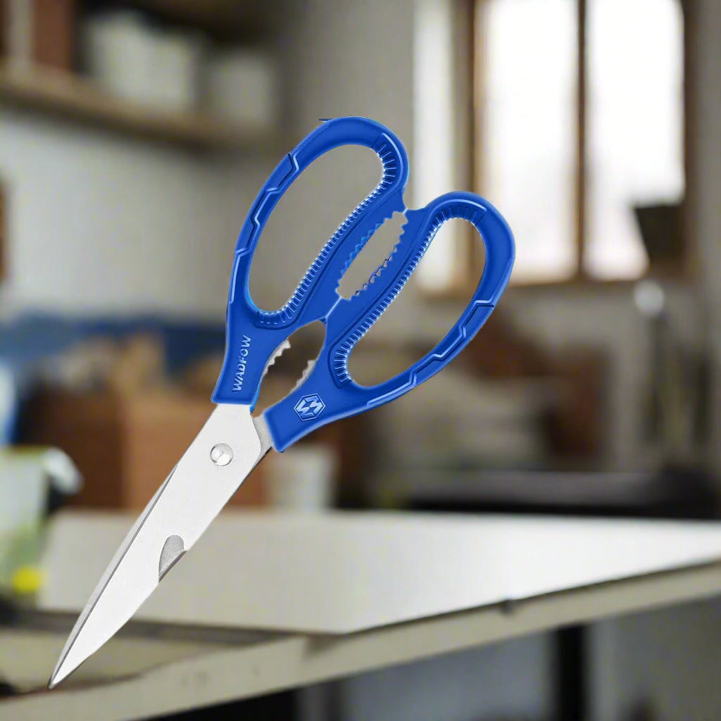 Wadfow Hand Saws & Cutting Tools Wadfow 8" Heavy Duty Stainless Steel Kitchen Scissors - WSX1602