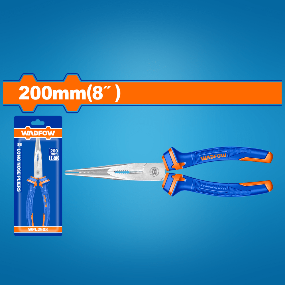 Wadfow Pliers Wadfow 8" Long Nose Plier - WPL2908