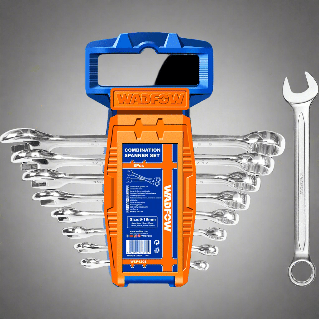 Wadfow Wrenches Wadfow 8 Pieces Combination Spanner Set - WSP1208