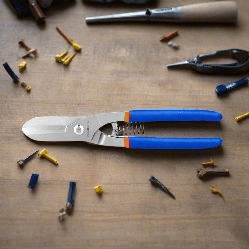 Wadfow Hand Saws & Cutting Tools Wadfow 8" Tin Snip - WAS5408