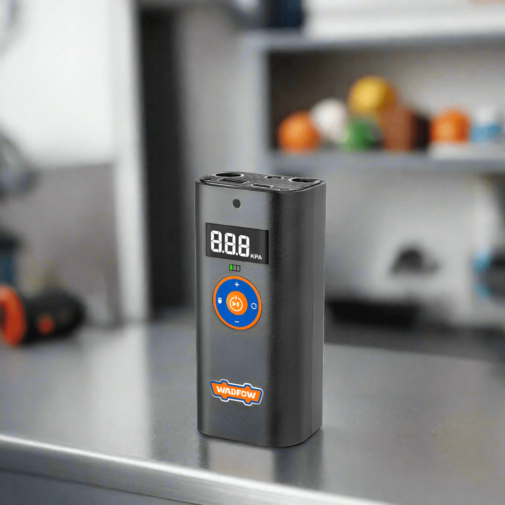 Wadfow Compressor & Air Tool Accessories Wadfow 8V Cordless Auto Air Compressor - WAAM572