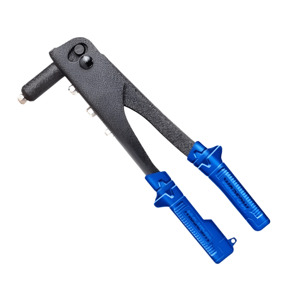 Wadfow Staplers Riveters & Fasteners Wadfow 9.5″ Hand Riveter & 100 Pieces Rivets Kit - WHR1909