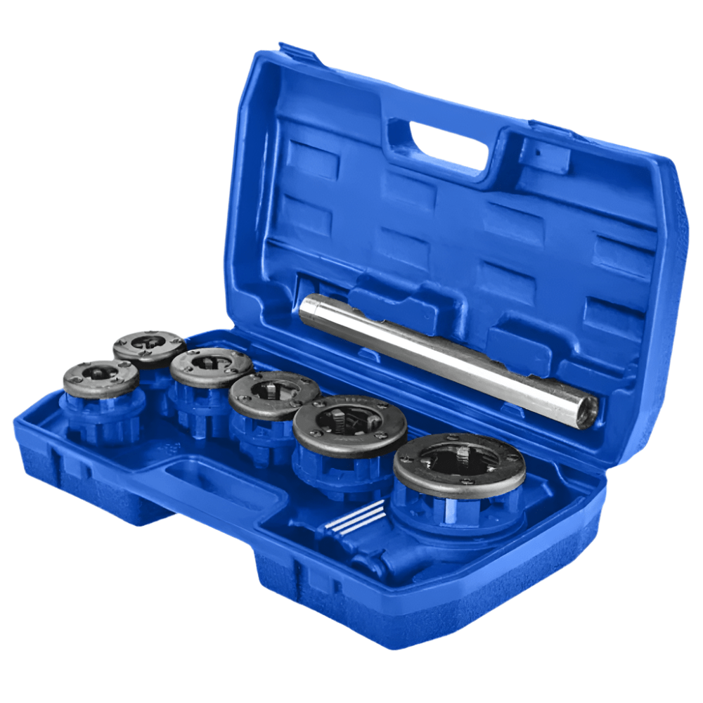 Wadfow Hand Saws & Cutting Tools Wadfow 9 Pcs PVC Pipe Threading Set - WJK1D61