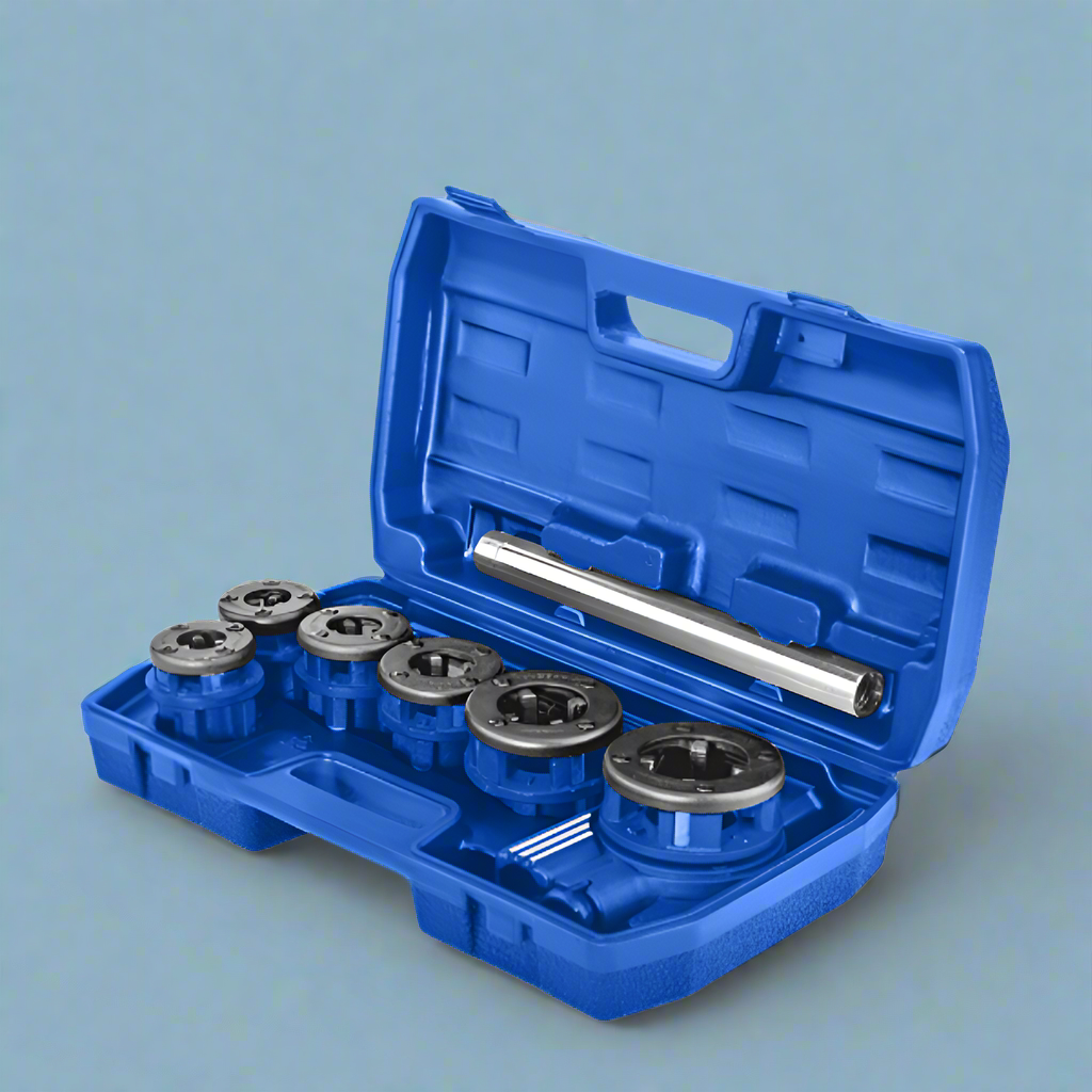 Wadfow Hand Saws & Cutting Tools Wadfow 9 Pcs PVC Pipe Threading Set - WJK1D61