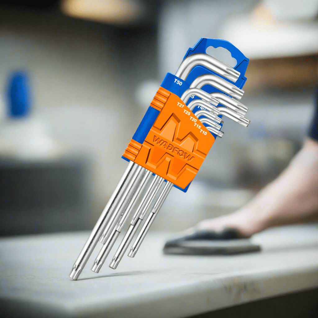 Wadfow Sockets & Hex Keys Wadfow 9 Pieces Ball Point Hex Key Set - WHK2291