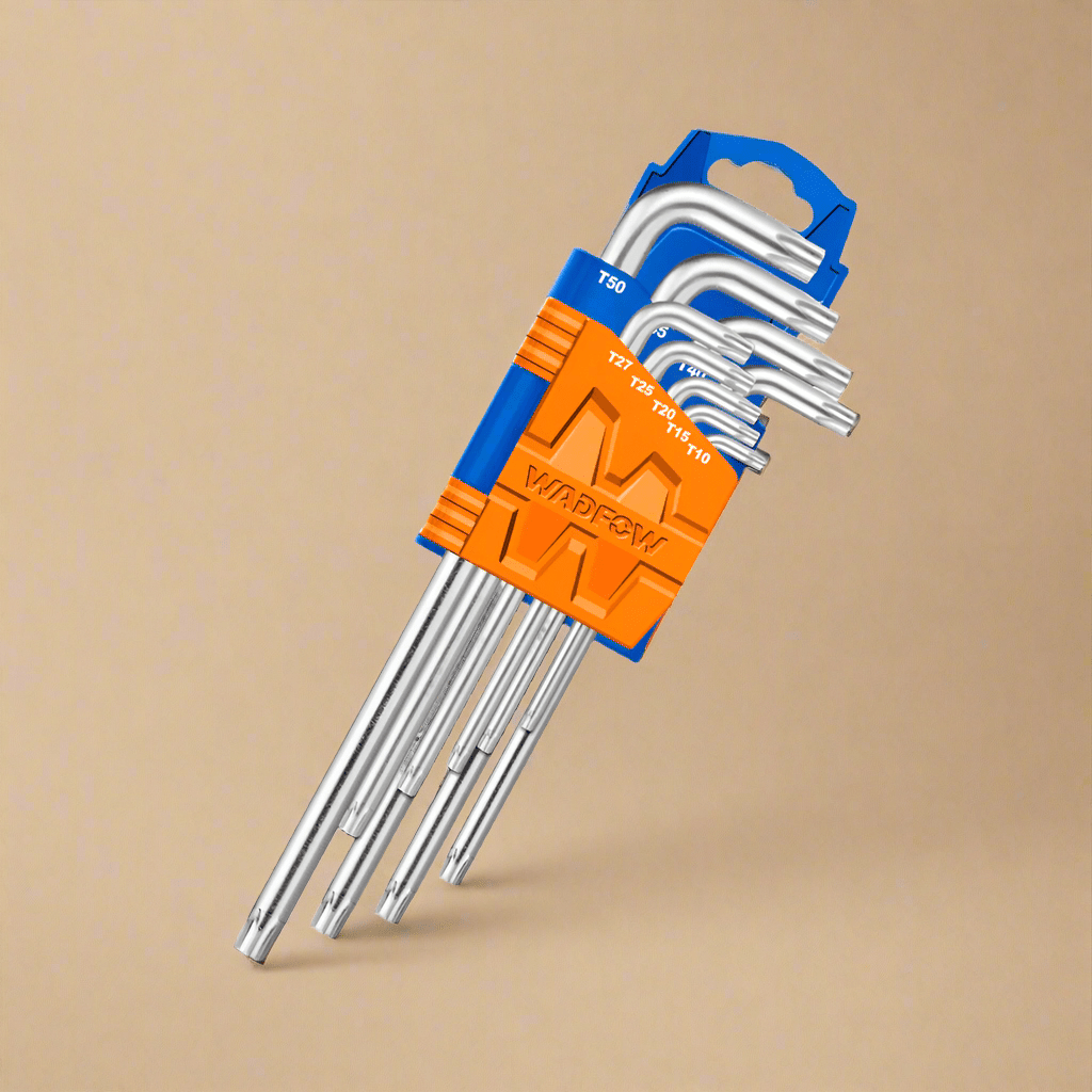 Wadfow Sockets & Hex Keys Wadfow 9 Pieces Ball Point Hex Key Set - WHK2291