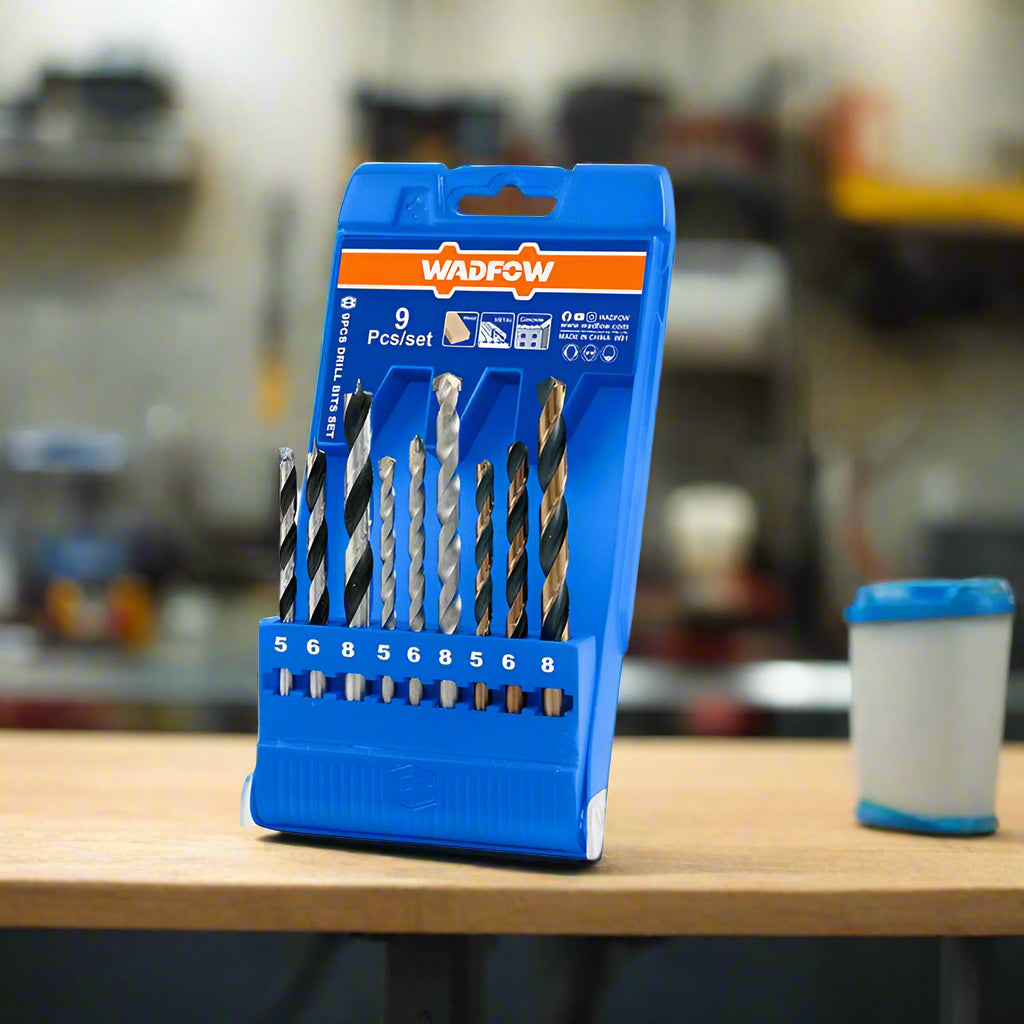 Wadfow Drill Bits Wadfow 9 Pieces Drill Bits Set - WTD6B01