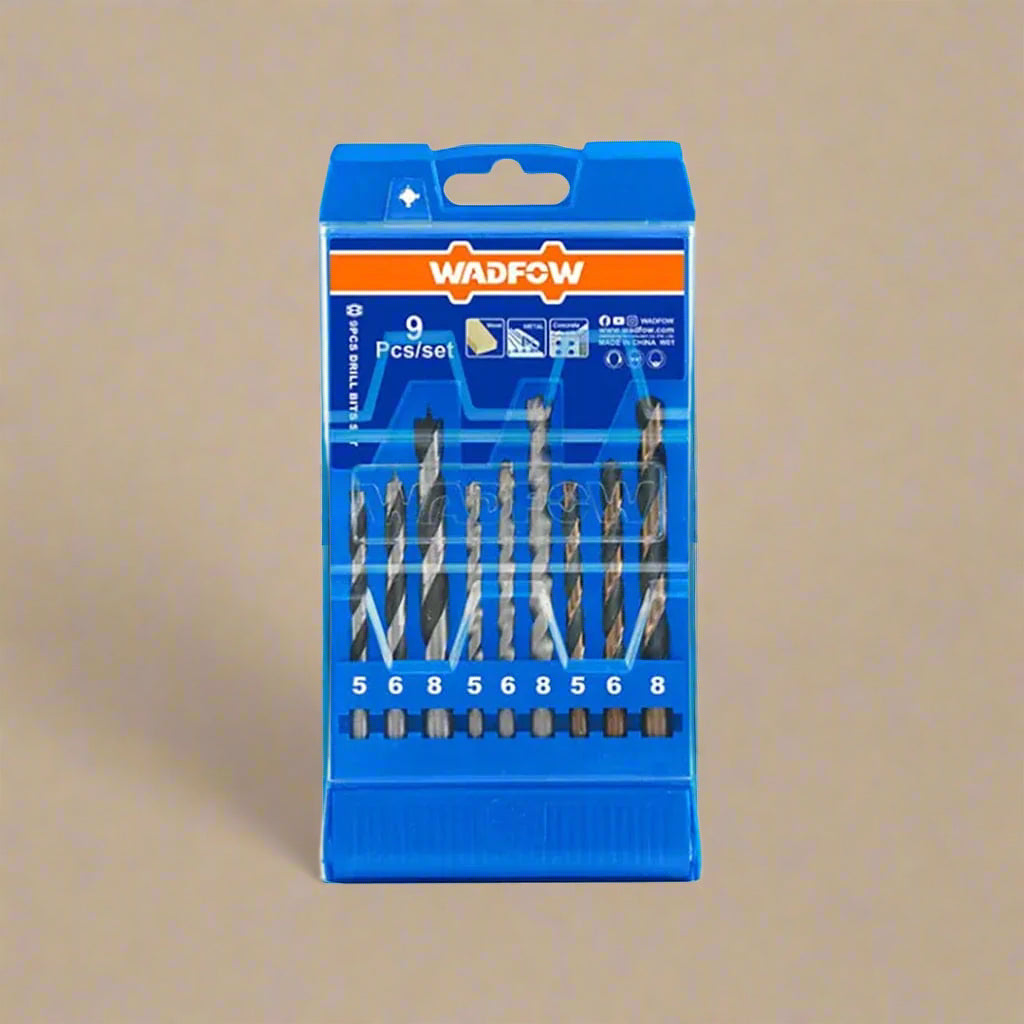 Wadfow Drill Bits Wadfow 9 Pieces Drill Bits Set - WTD6B01