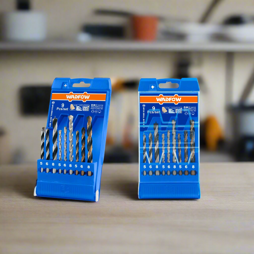 Wadfow Drill Bits Wadfow 9 Pieces Drill Bits Set - WTD6B01