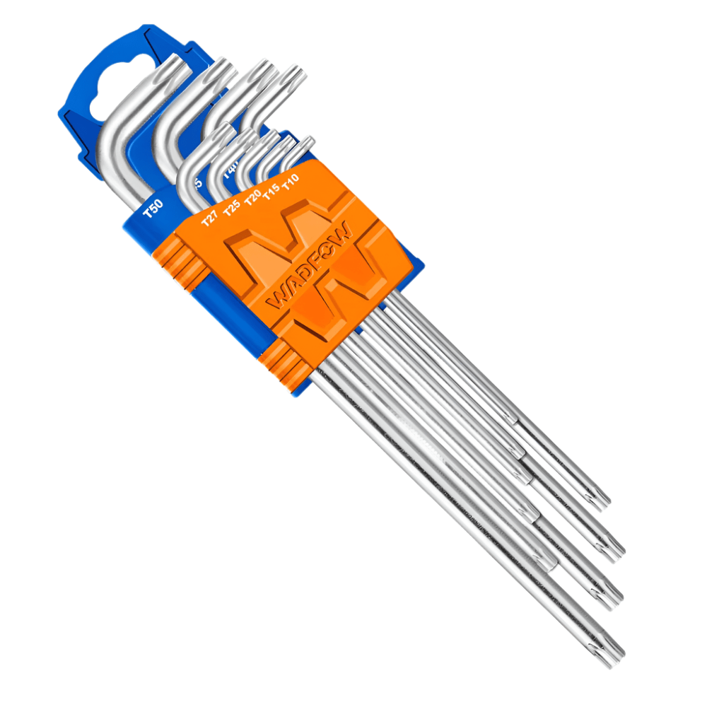 Wadfow Sockets & Hex Keys Wadfow 9 Pieces Extra Long Ball Point Hex Key Set - WHK2292