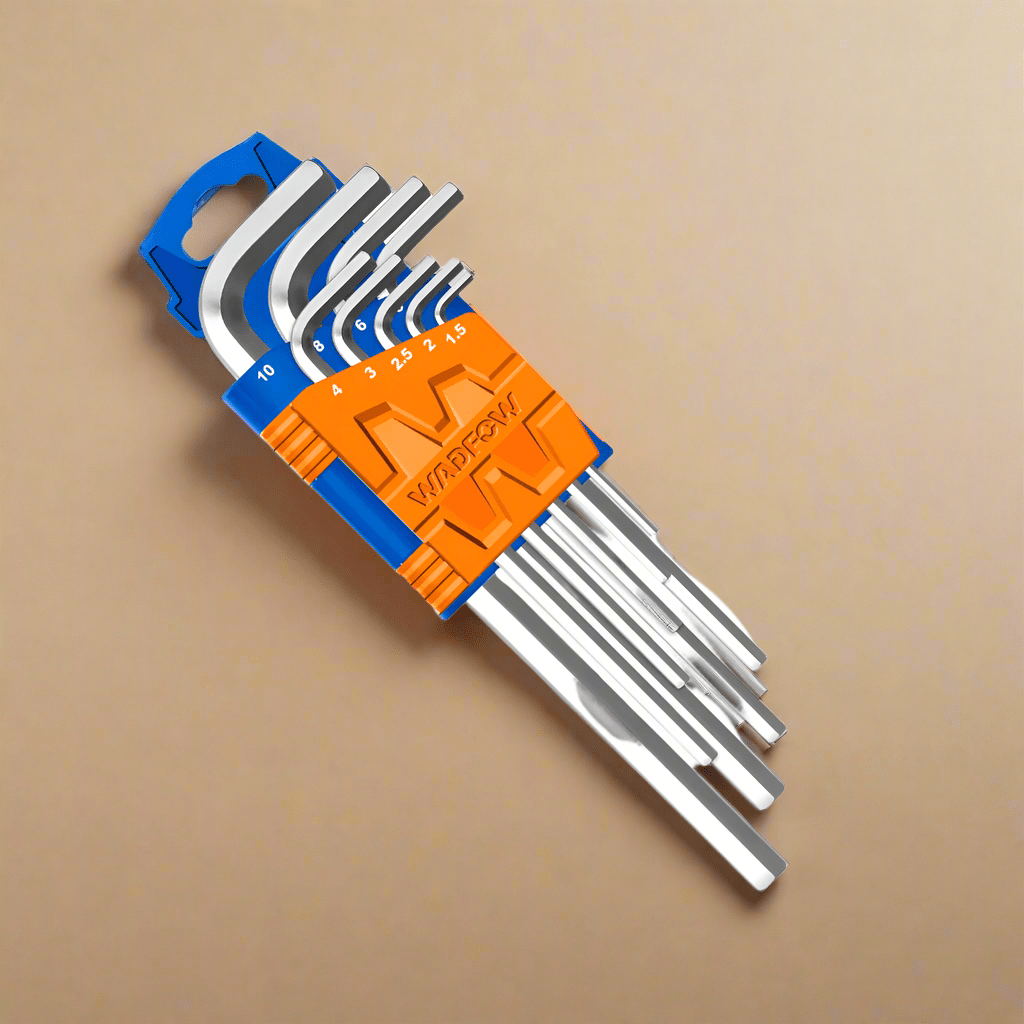 Wadfow Sockets & Hex Keys Wadfow 9 Pieces Hex Key Set - WHK1291