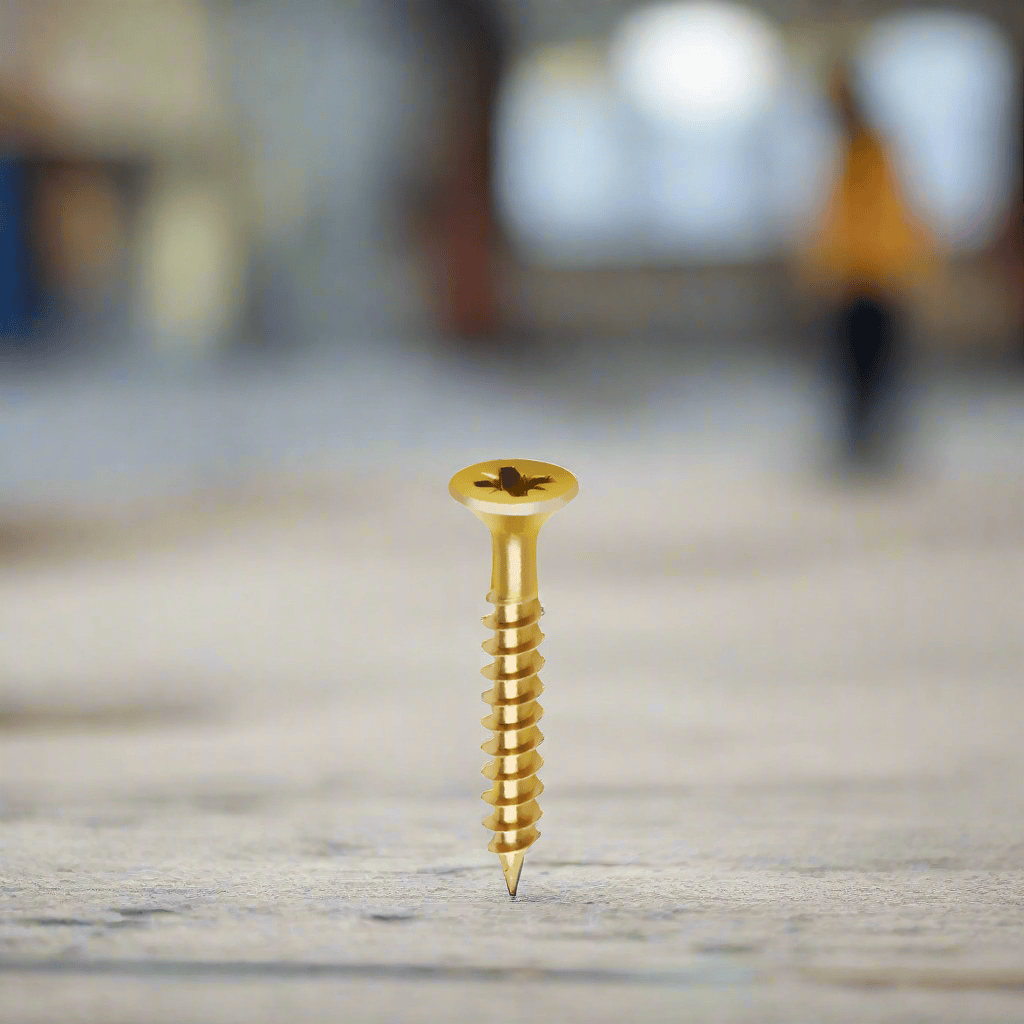 Wadfow Fasteners Wadfow 900 Pieces 4x40mm Chipboard Screw - WXS5522