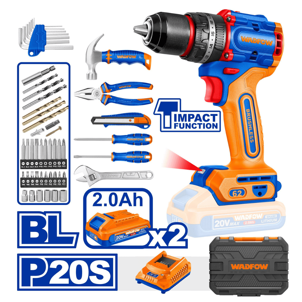 Wadfow Tool Set Wadfow 91 Pieces Tool Set - WDT4B91