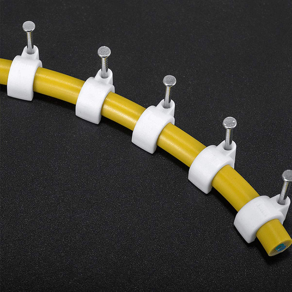 Wadfow Fasteners Wadfow 9mm Cable Clips - WFQ1309