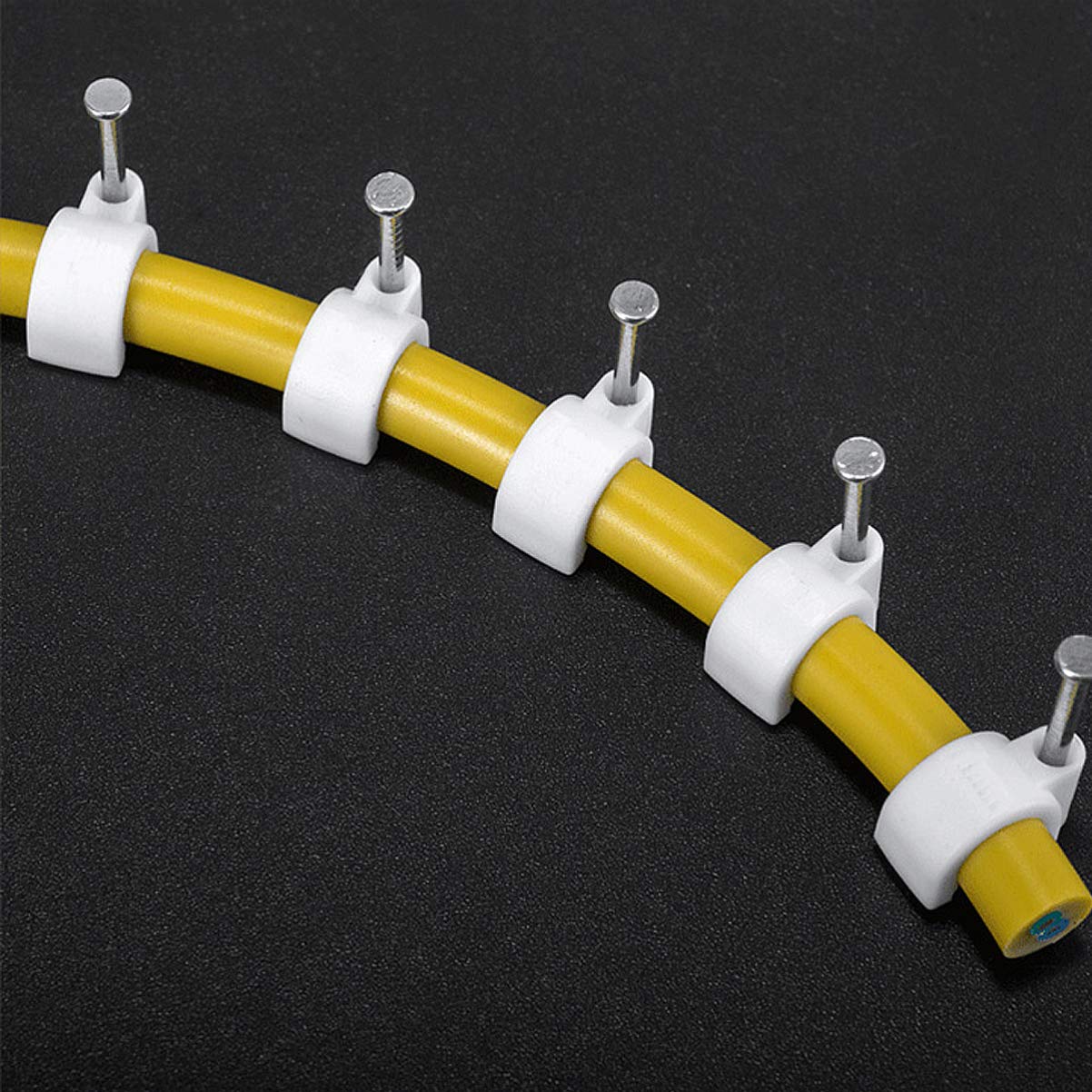 Wadfow Fasteners Wadfow 9mm Cable Clips - WFQ1309