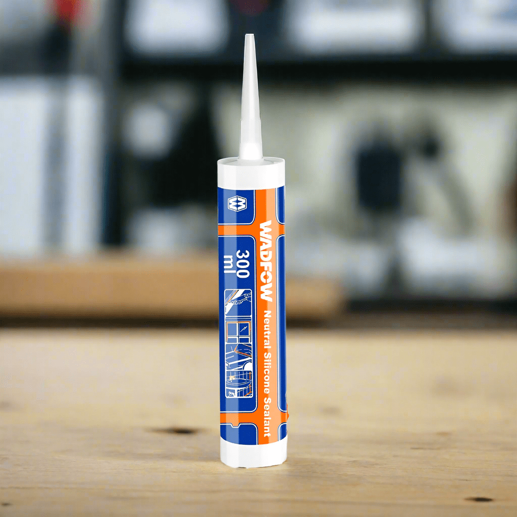 Wadfow Caulk & Sealants Wadfow Acetic Neutral Silicone Sealant - White & Transparent