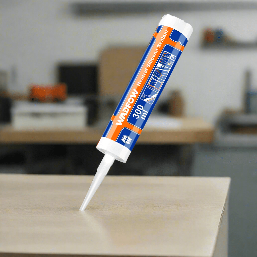 Wadfow Caulk & Sealants Wadfow Acetic Neutral Silicone Sealant - White & Transparent
