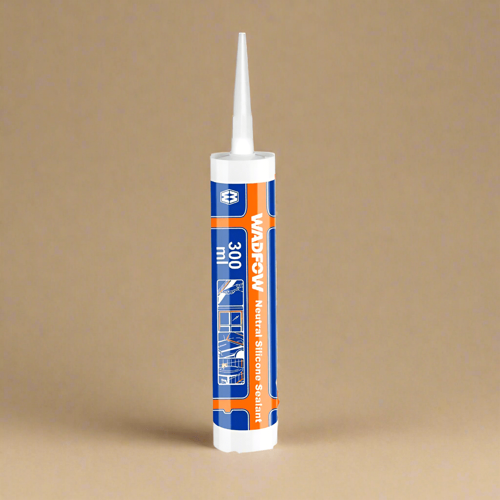 Wadfow Caulk & Sealants Wadfow Acetic Neutral Silicone Sealant - White & Transparent
