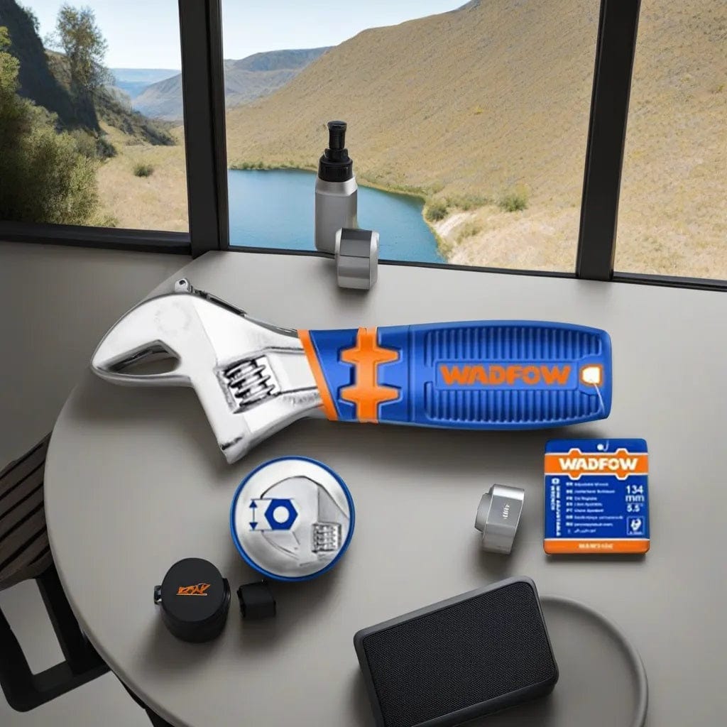 Wadfow Wrenches Wadfow Adjustable Wrench 6", 8" & 12" - WAW2206, WAW2208 & WAW2212