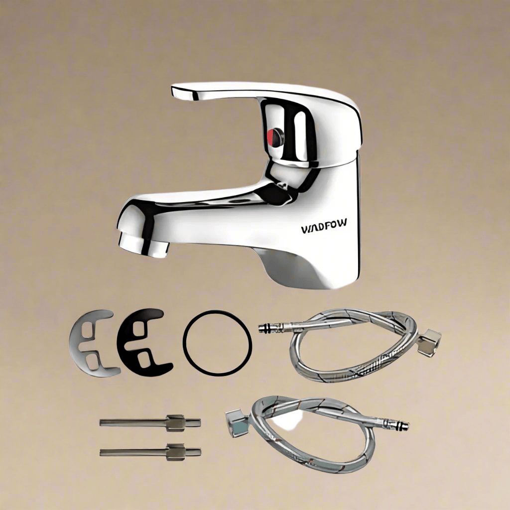Wadfow Bathroom Faucet Wadfow Basin Mixer Faucet - WZD1501