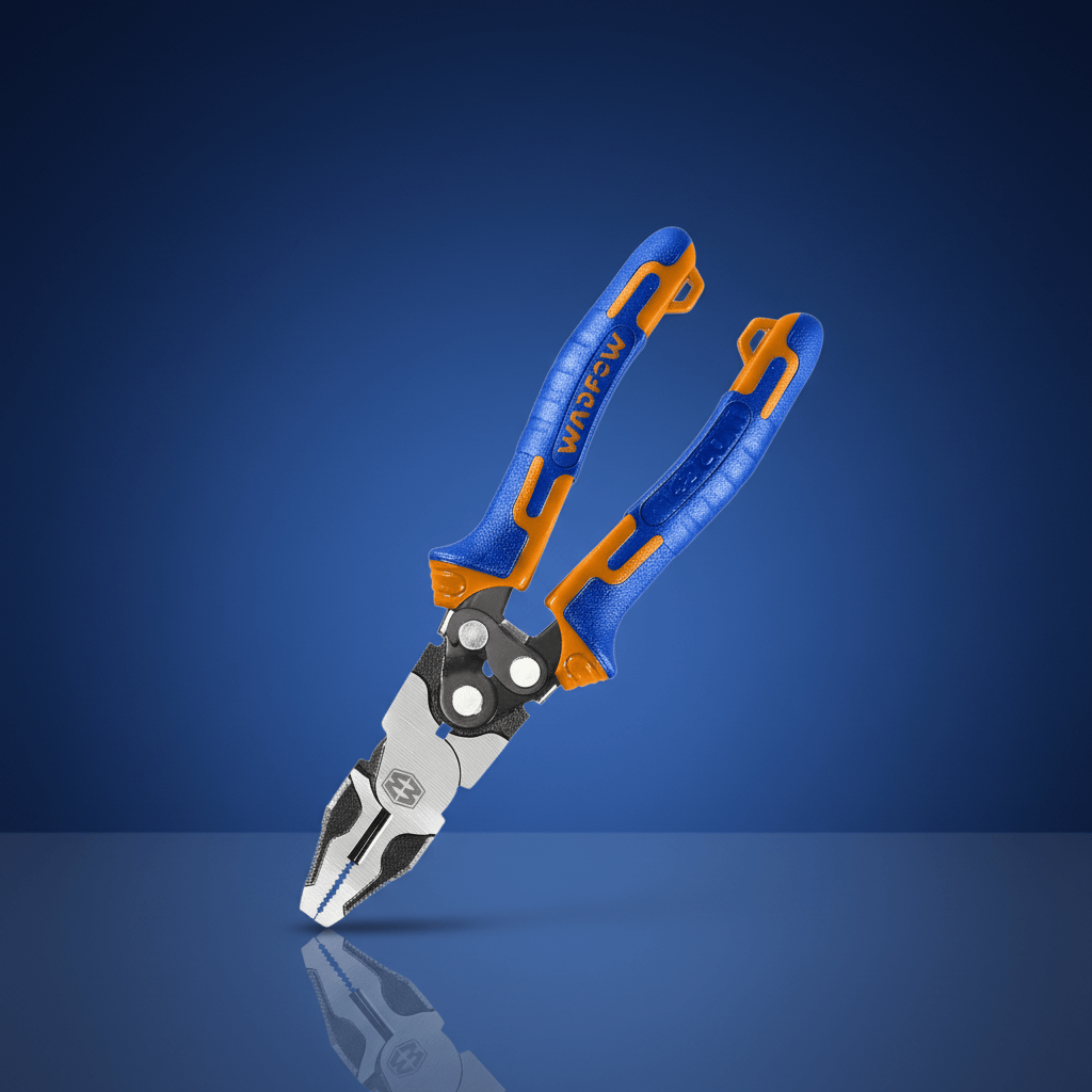 Wadfow Pliers Wadfow Compound Action Combination Pliers 8" (200mm) - WPL1768