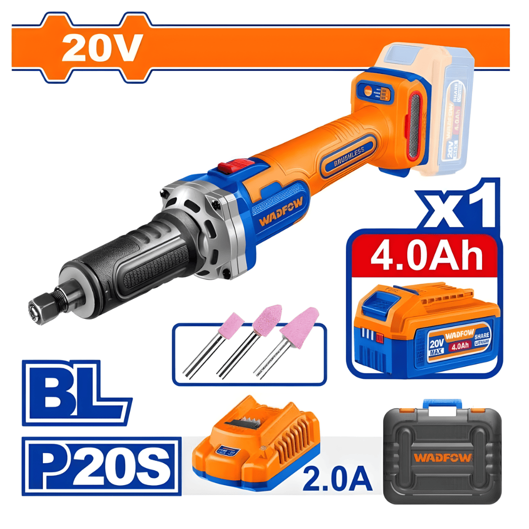 Wadfow Rotary & Oscillating Tool Wadfow Cordless Die Grinder - WZY1501