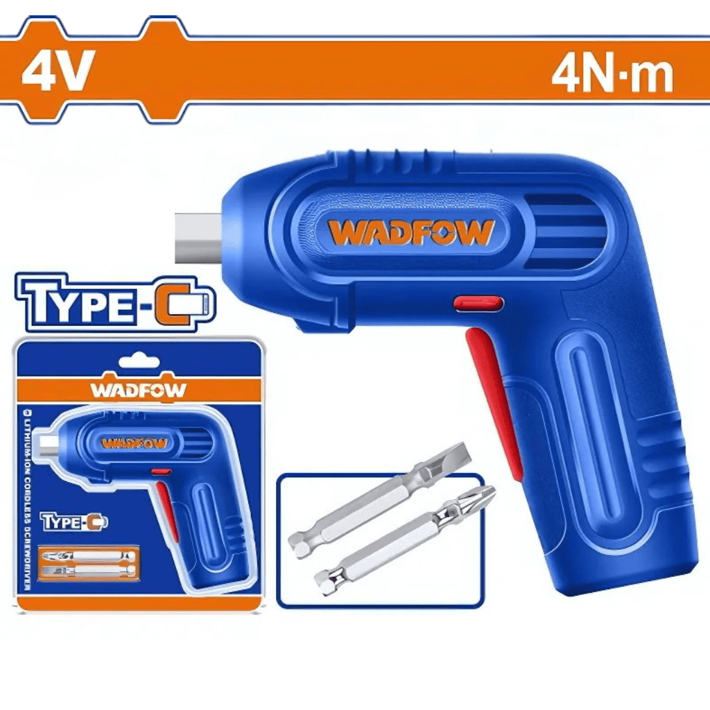 Wadfow Screwdrivers Wadfow Cordless Screwdriver 4V - WCV4628