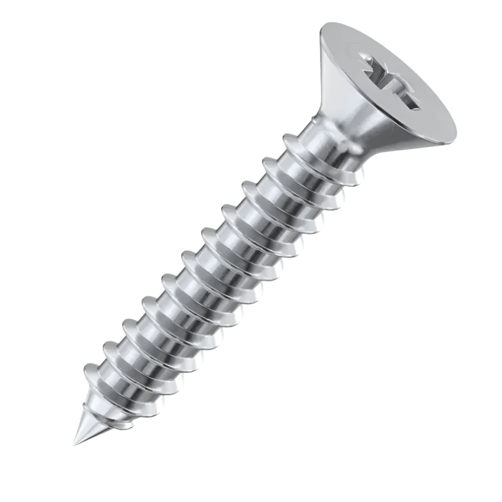 Wadfow Fasteners Wadfow Countersunk Head Selftapping Screw 4.8x50mm - WXSC947