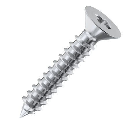Wadfow Fasteners Wadfow Countersunk Head Selftapping Screw 4.8x50mm - WXSC947
