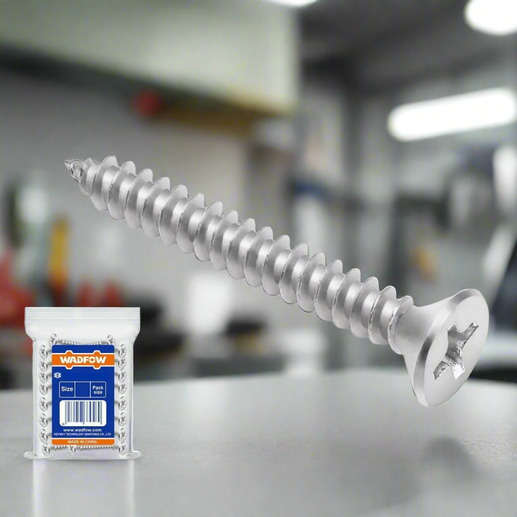 Wadfow Fasteners Wadfow Countersunk Head Selftapping Screw 4.8x50mm - WXSC947