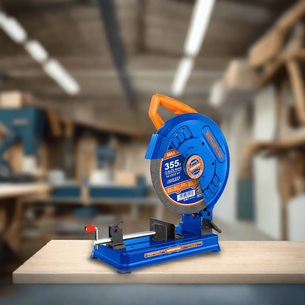 Wadfow Bench & Stationary Tool Wadfow Cut Off Saw 2200W WCF153558