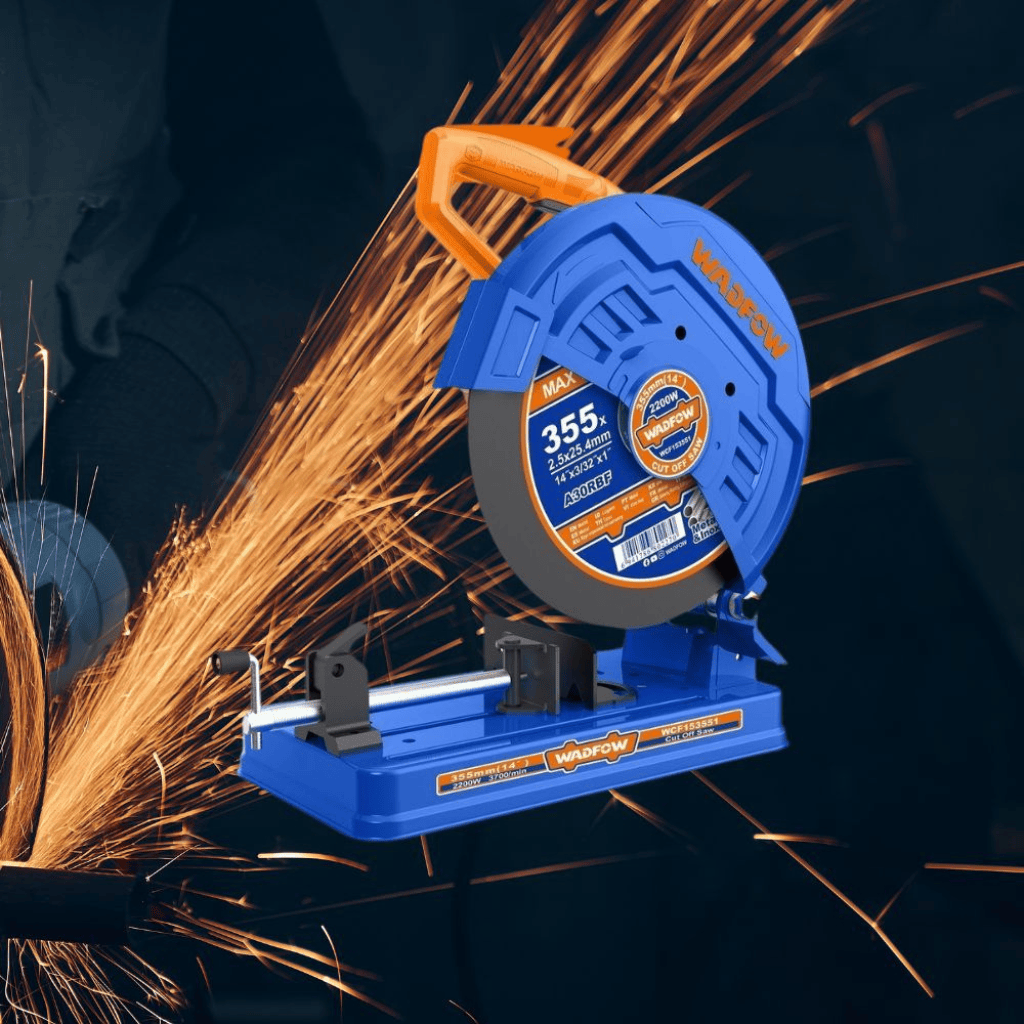 Wadfow Bench & Stationary Tool Wadfow Cut Off Saw 2200W WCF153558