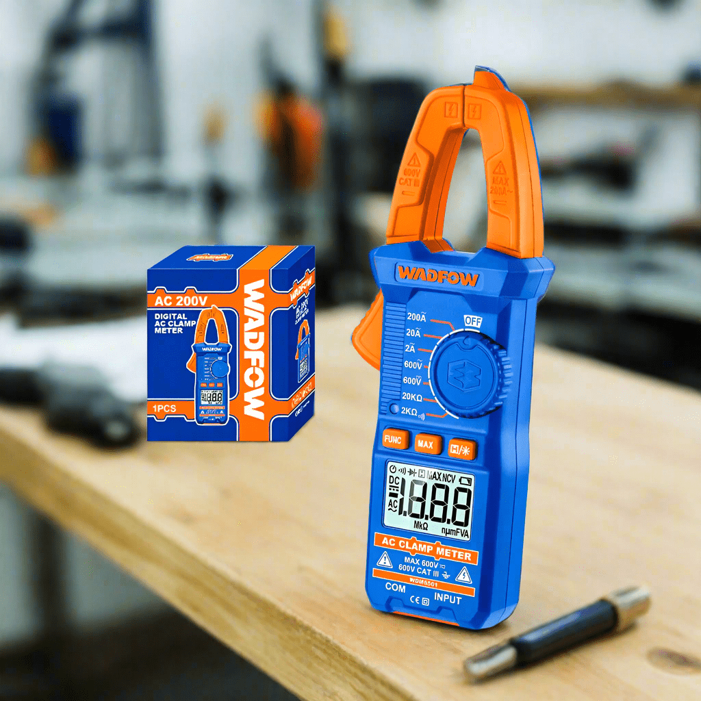 Wadfow Digital Meter Wadfow Digital AC Clamp Meter 2000 Counts 600V - WDM6501