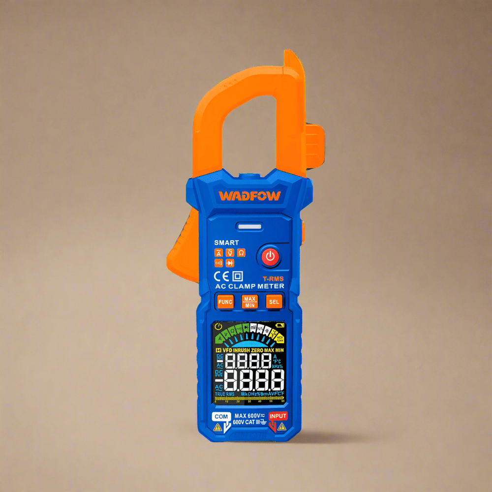 Wadfow Digital Meter Wadfow Digital AC Clamp Meter 6000 Counts 600A - WDM6505