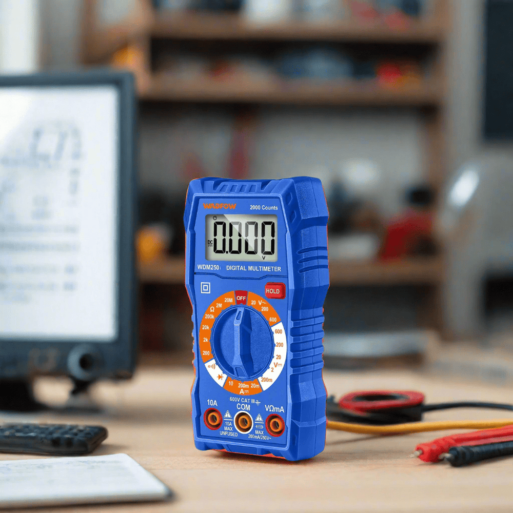 Wadfow Digital Meter Wadfow Digital Multimeter 2000 Counts 600V - WDM2508