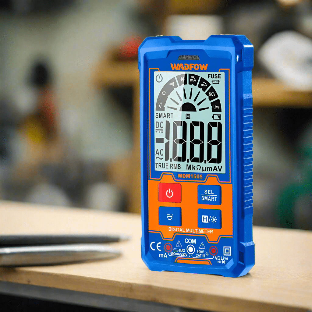 Wadfow Digital Meter Wadfow Digital Multimeter 6000 Counts 600V - WDM1507