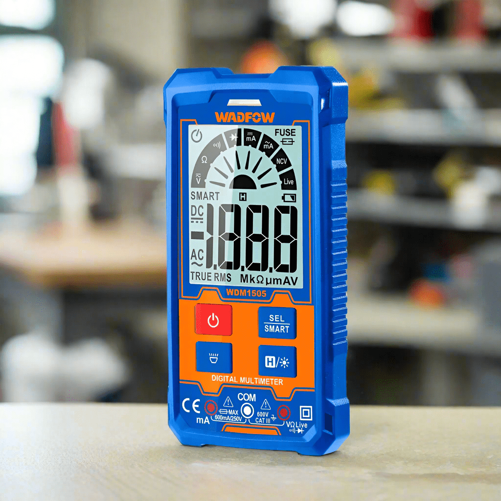Wadfow Digital Meter Wadfow Digital Multimeter 6000 Counts 600V - WDM1507