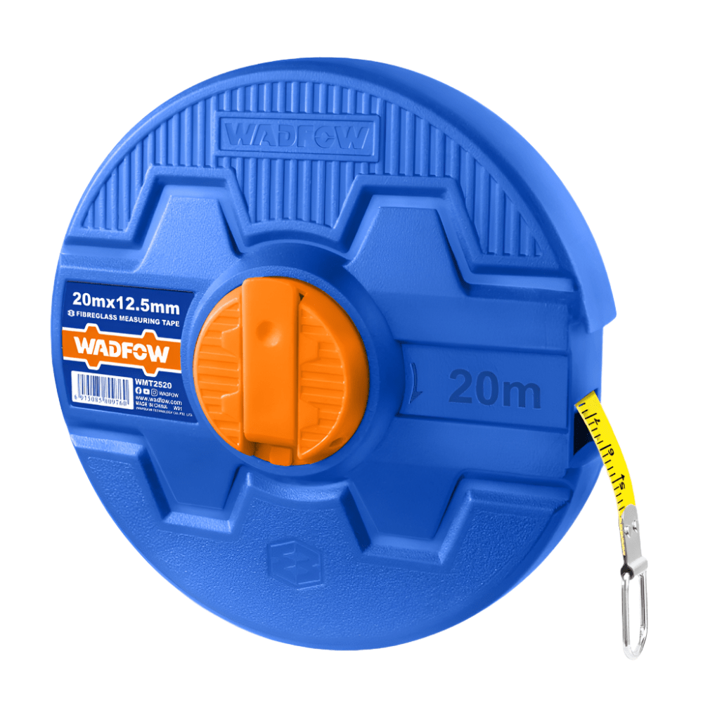 Wadfow Tape Measure Wadfow Fiberglass Measuring Tape 20m x 12.5mm - WMT2520