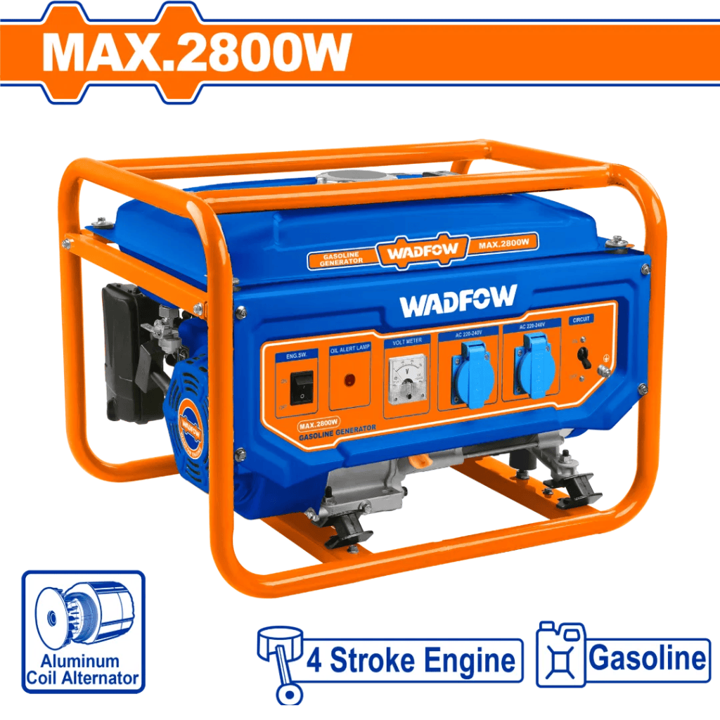 Wadfow Generator Wadfow Gasoline Generator 2800W - WGEAA056
