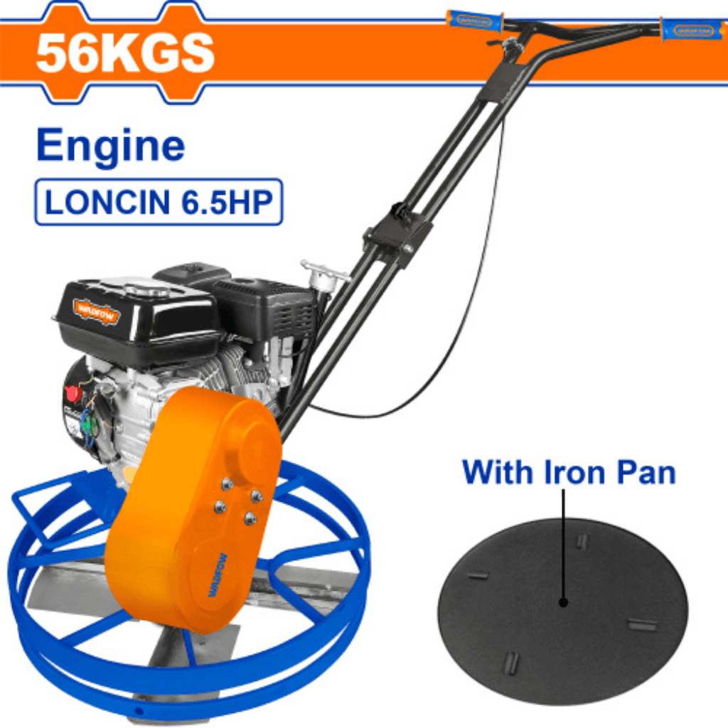 Wadfow Construction Equipment Wadfow Gasoline Power Trowel 6.5HP 56KGS - WQM1A24
