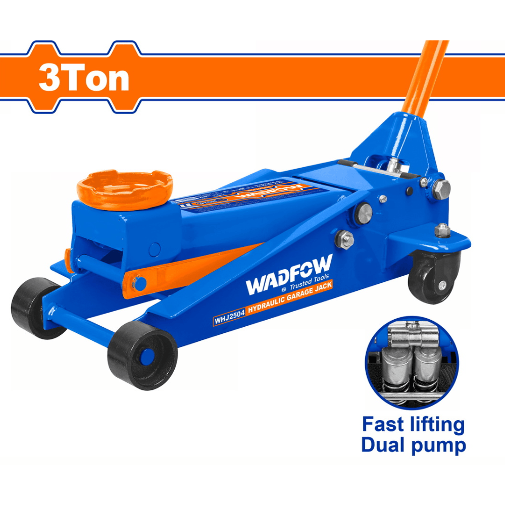 Wadfow Towing and Lifting Wadfow Hydraulic Floor Jack 3 Ton - WHJ2504