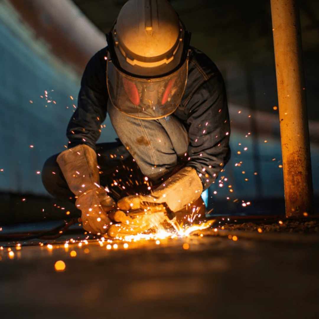 Wadfow Welding Machine & Accessories Wadfow Inverter Flux Cord Arc Welding Machine 130A with 40% Duty Cycle - WWFC1301