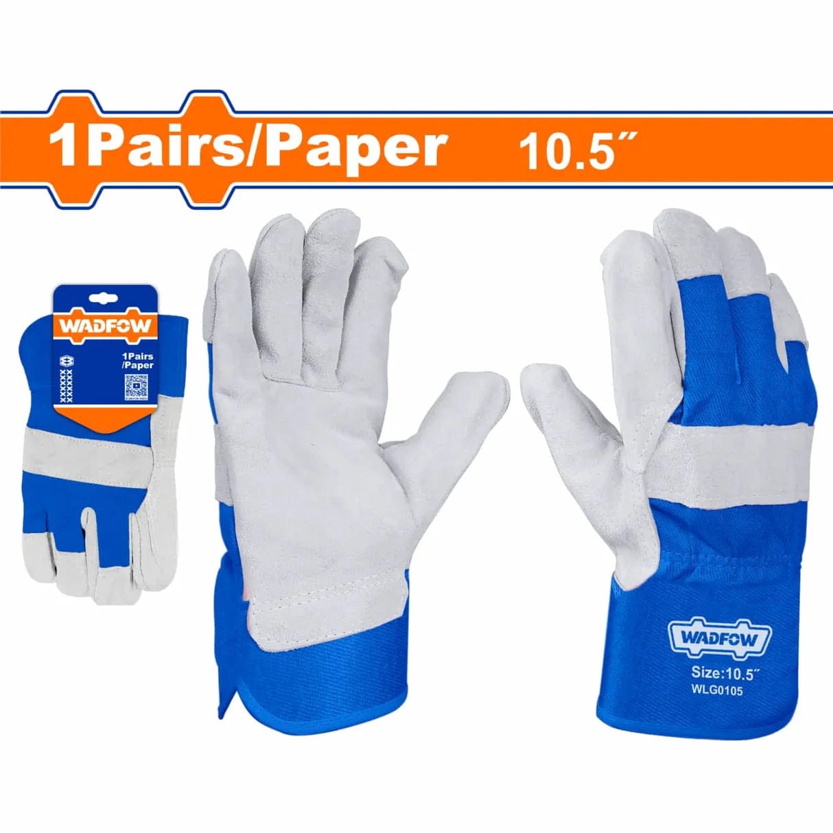 Wadfow Work Gloves Wadfow Leather Gloves - WLG0105