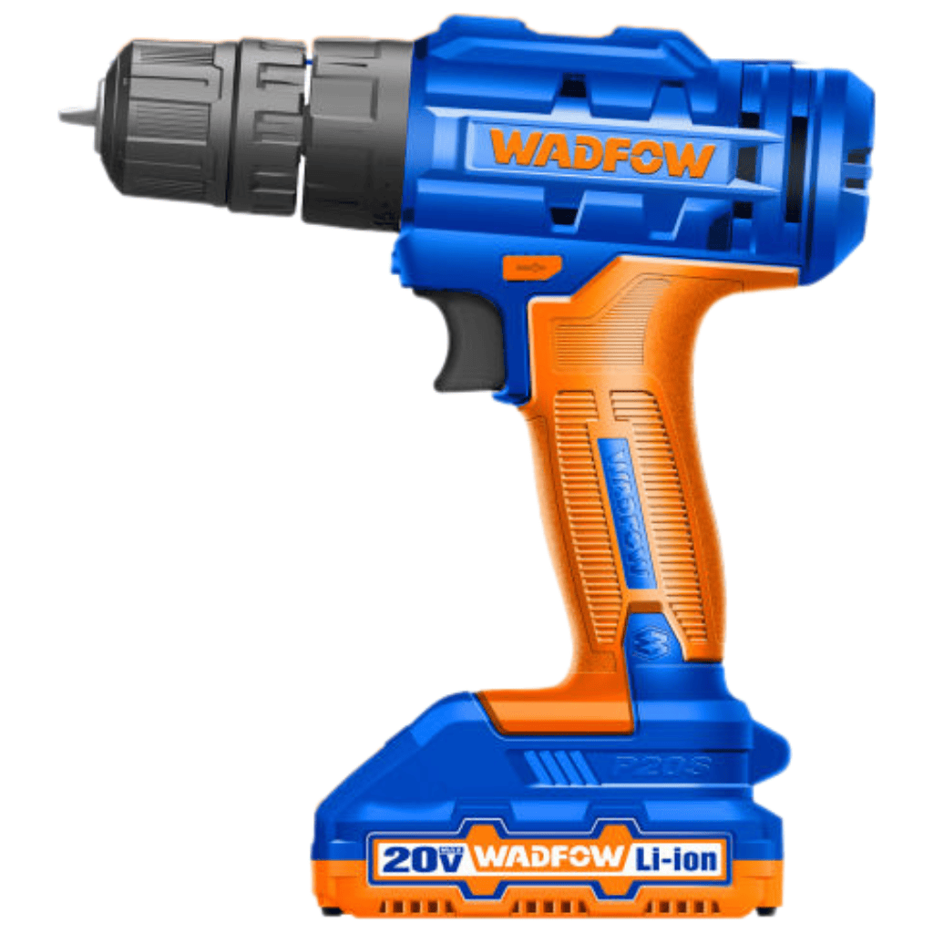 Wadfow Drill Wadfow Lithium-Ion Cordless Drill 20V With Two 1.5Ah Batteries - WCDP512
