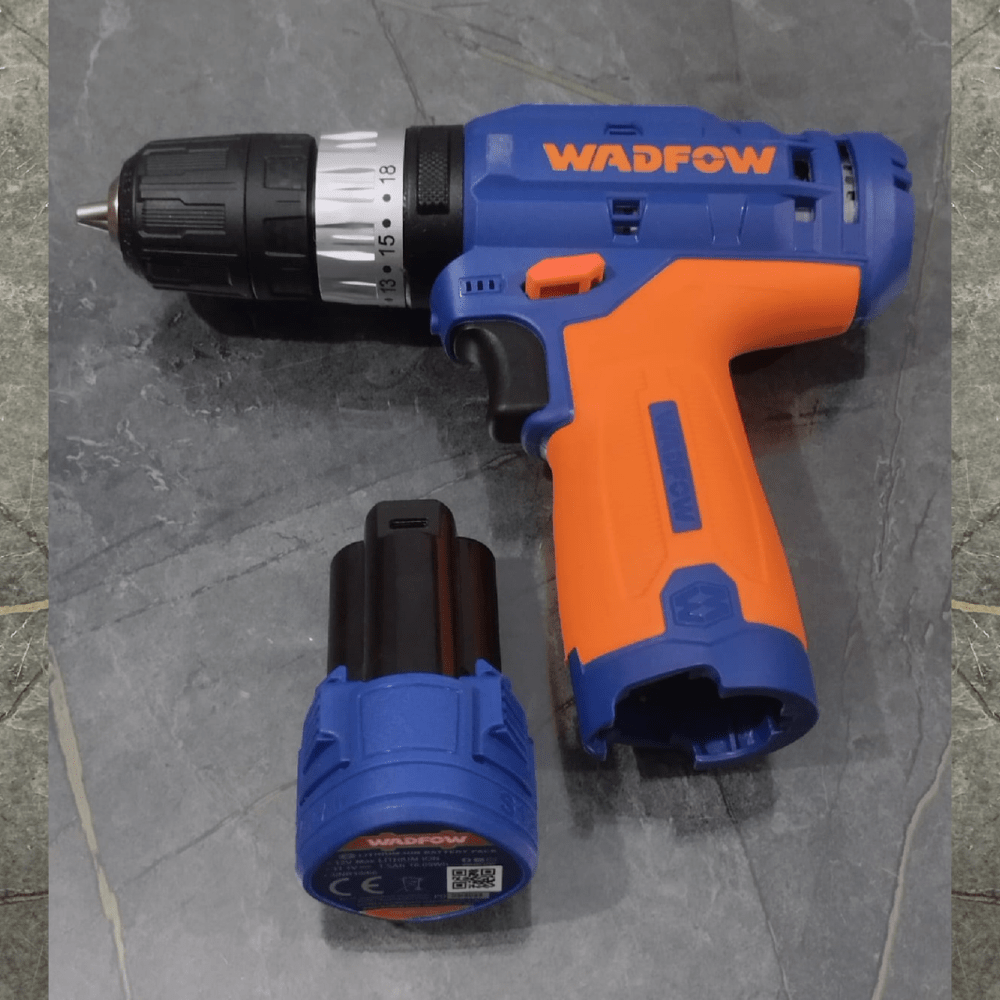 Wadfow Drill Wadfow Lithium-Ion Cordless Impact Drill 12V - WCDS540