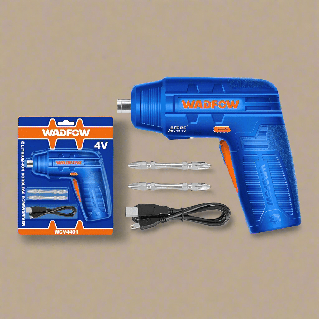 Wadfow Powered Screwdriver Wadfow Lithium-Ion Cordless Screwdriver 4V - WCV4401